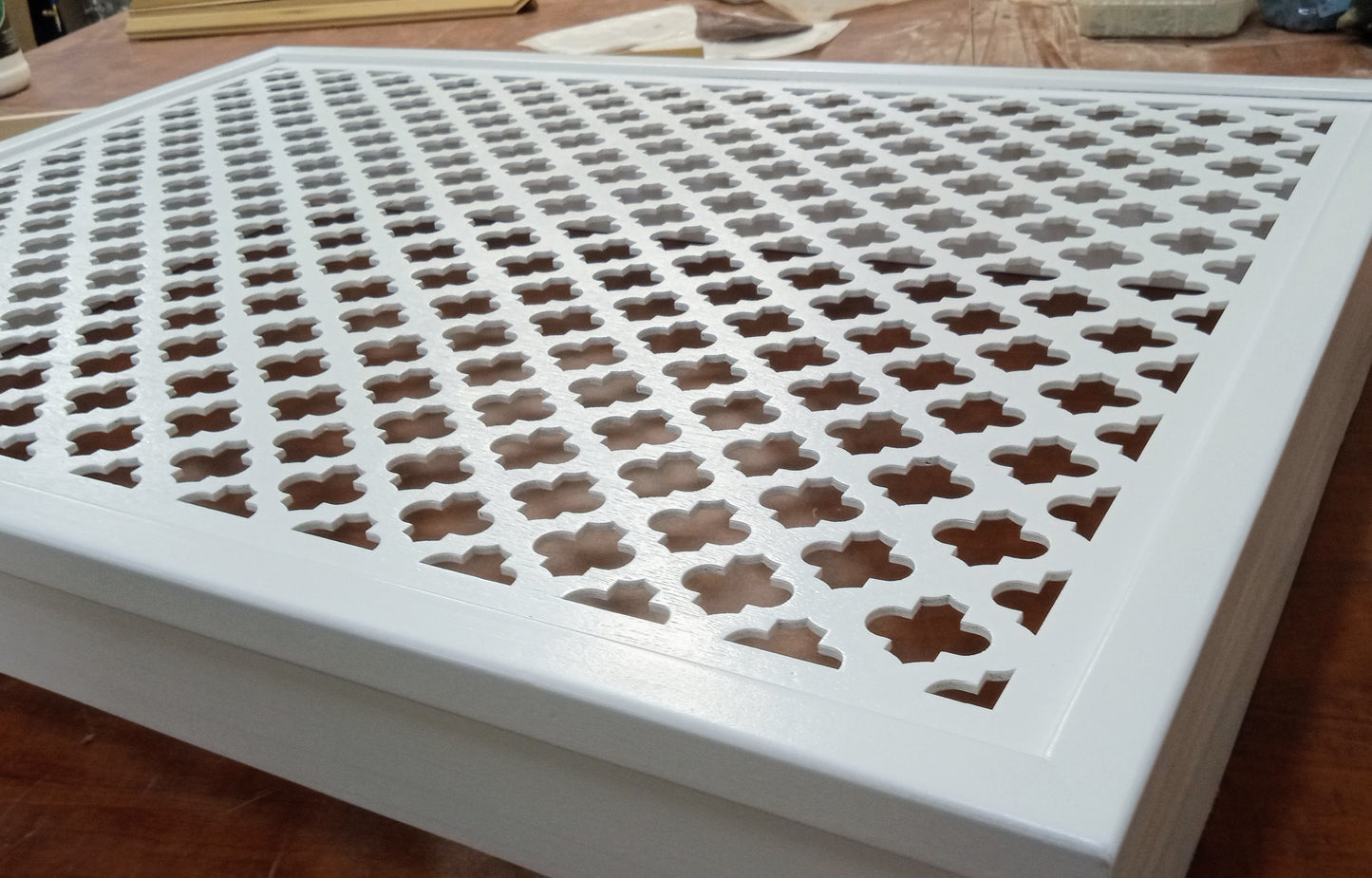 Custom Wooden Wifi Cover | Wood Wall Art
