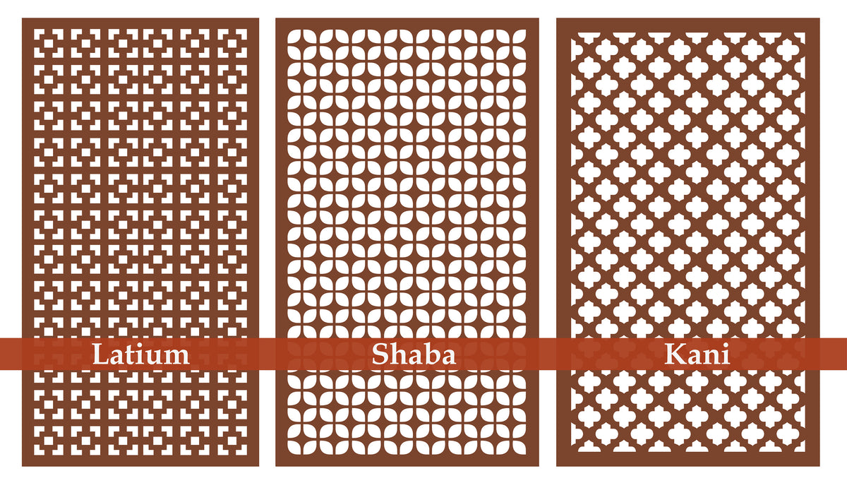 Laser-cut decorative birch plywood vent panel
