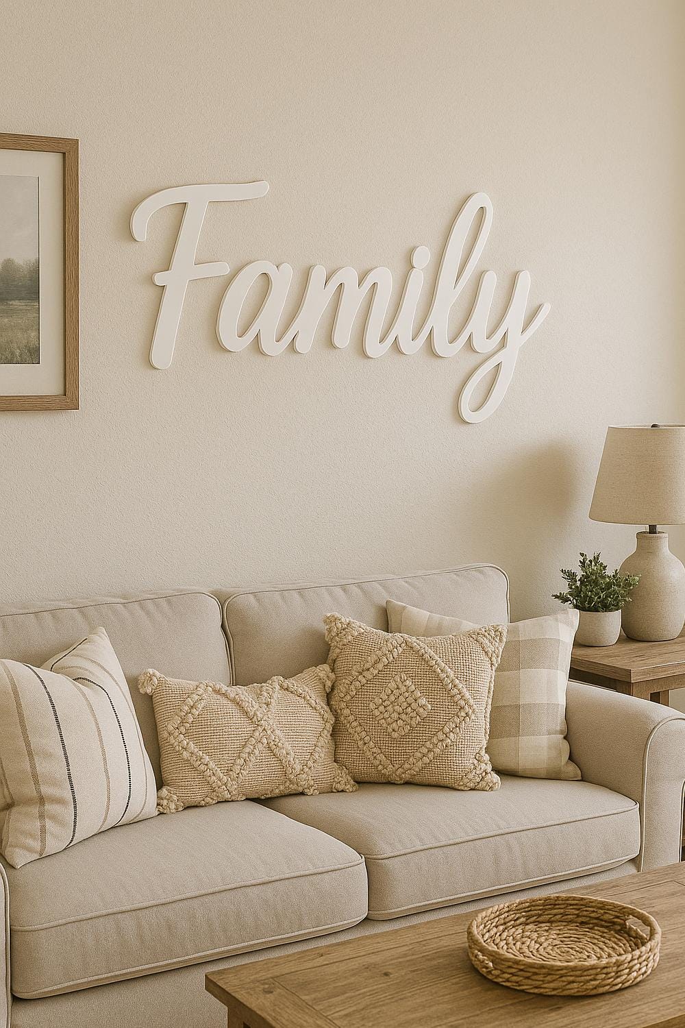 Custom Acrylic Wall Name – Laser Cut Plexiglass Lettering - Mat White - 1/4in