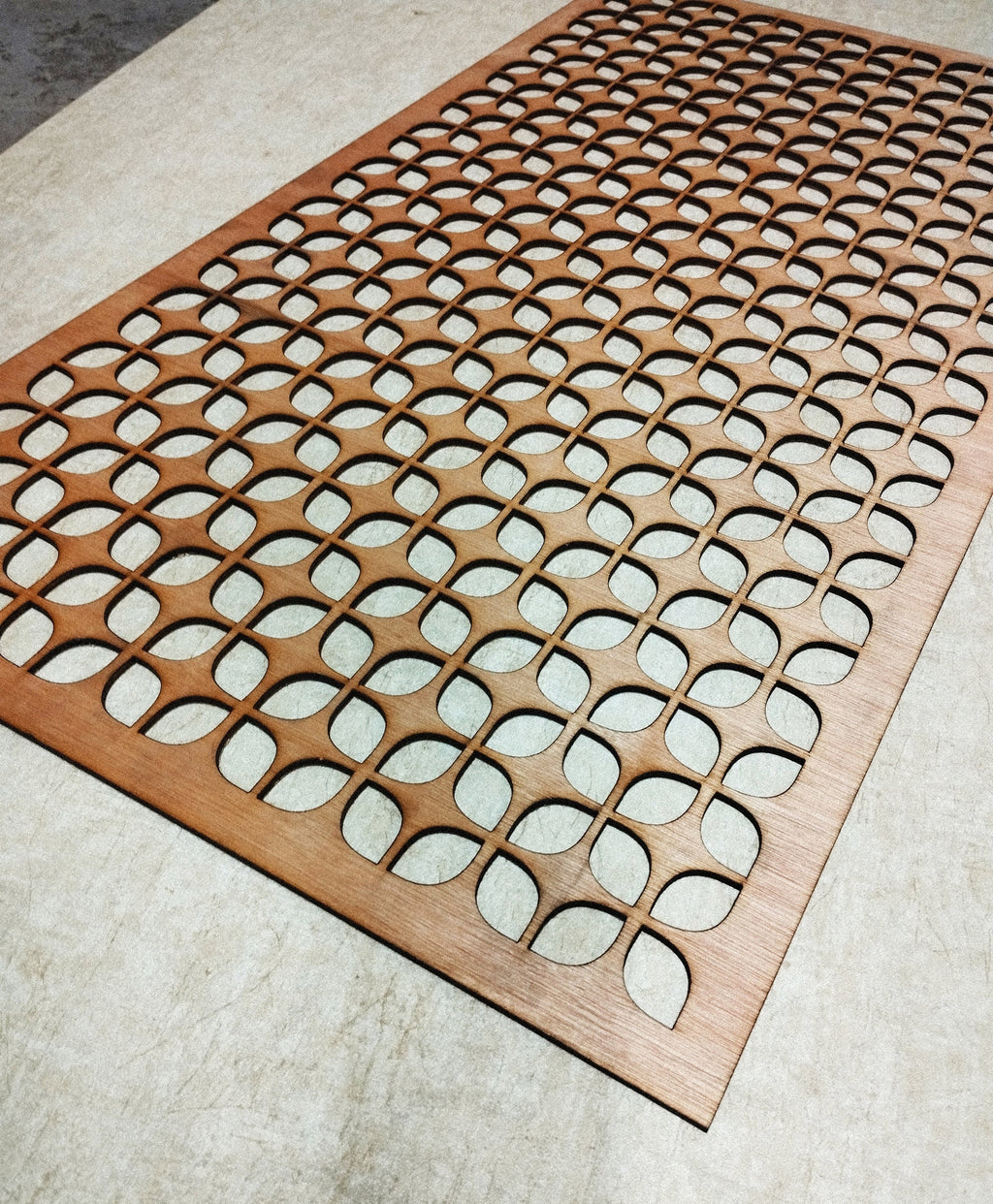 Air intake Custom Decorative Vent - Decorative Panels - Laser-Cut Decorative Air Grille, Decorative Cover, Raw Wood.