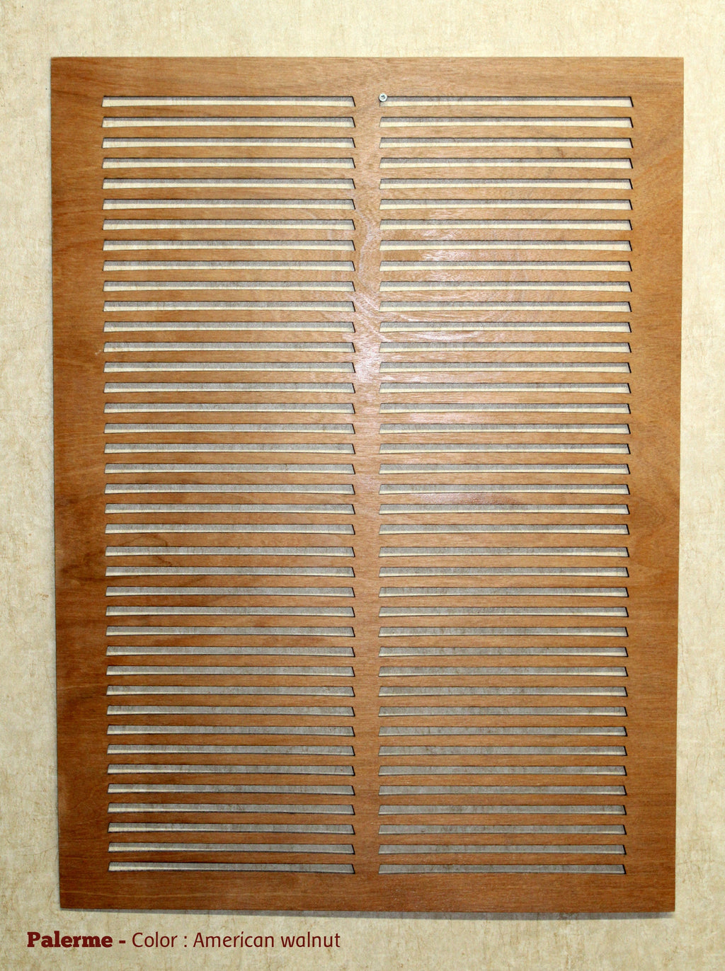 Air intake Custom Decorative Vent - Decorative Panels - Laser-Cut Decorative Air Grille, Decorative Cover, Raw Wood.