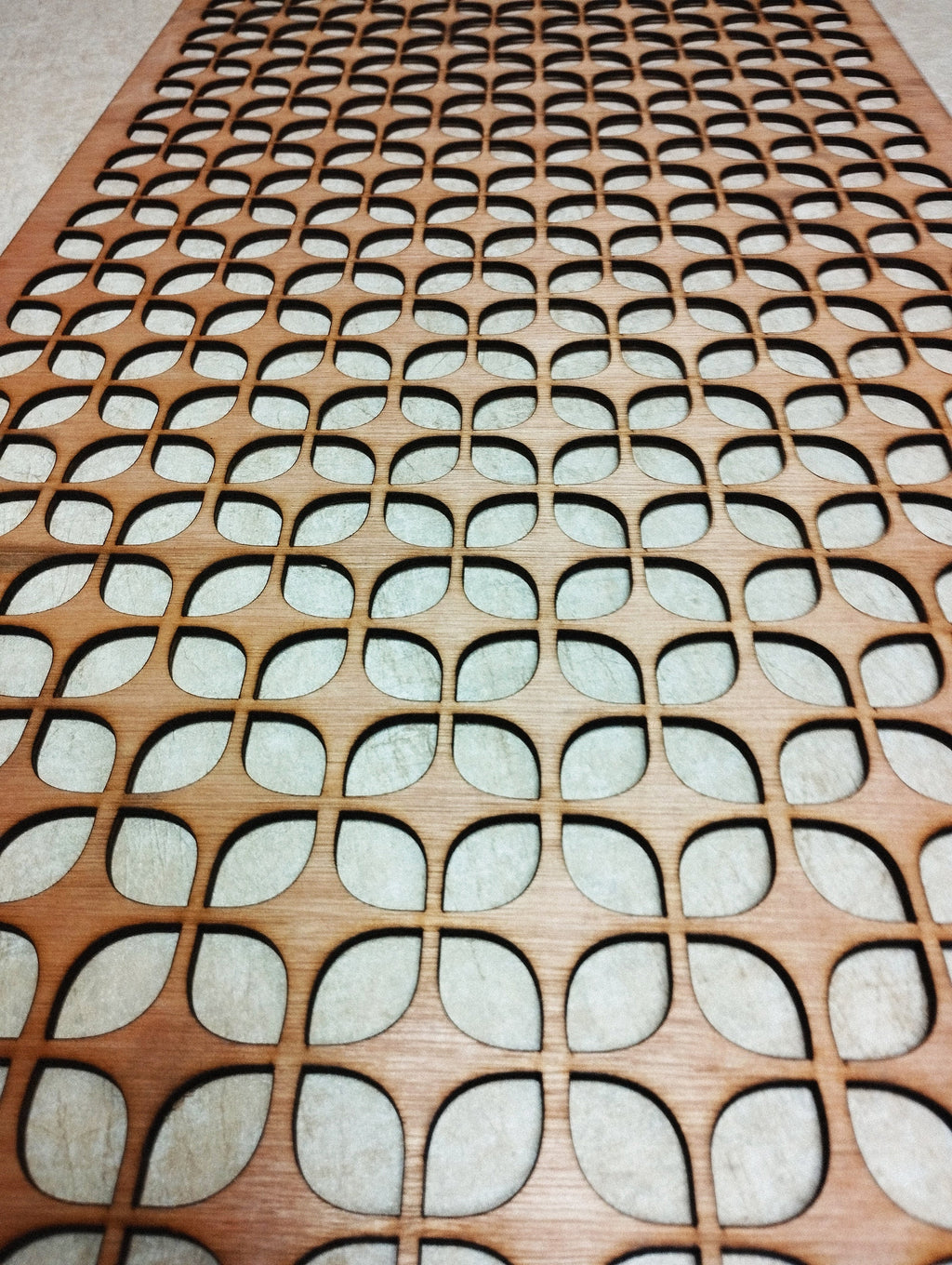 Air intake Custom Decorative Vent - Decorative Panels - Laser-Cut Decorative Air Grille, Decorative Cover, Raw Wood.