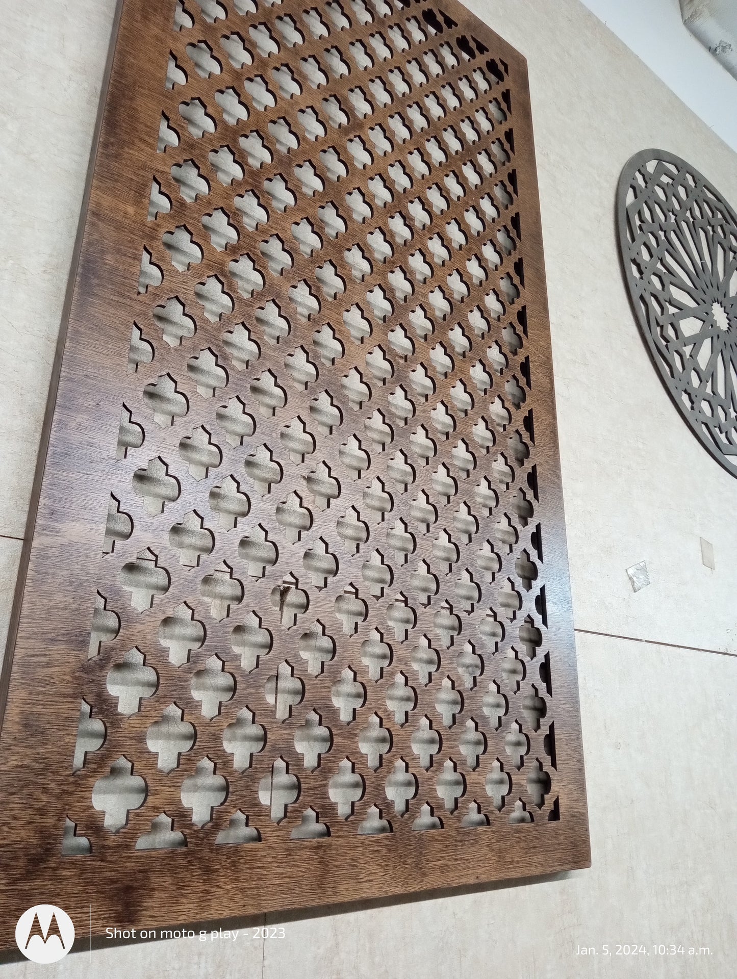 Custom Decorative Vent Cover Panel – Framed & Magnetic | Wood Wall Art | Made to Measure