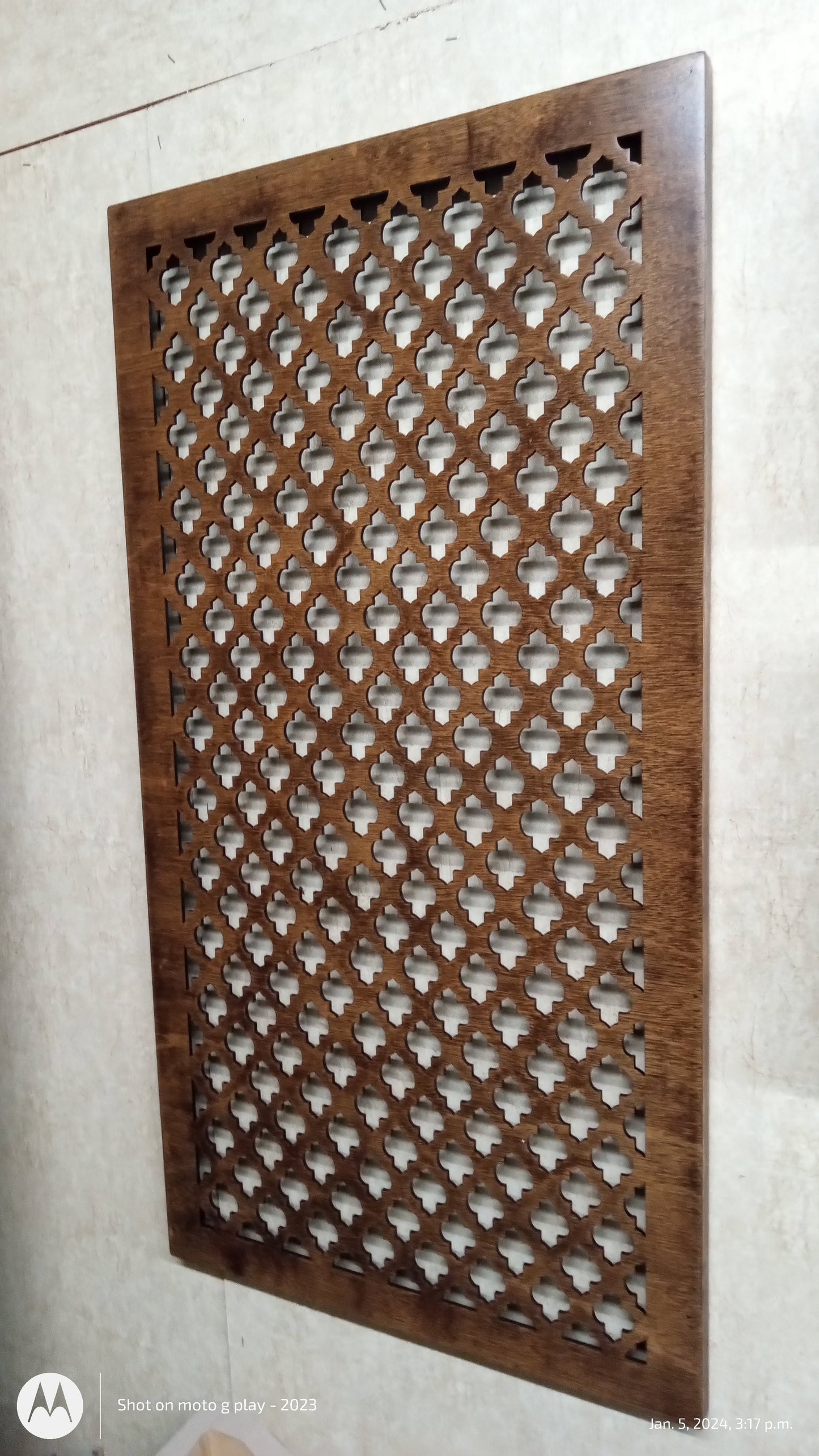 Custom Decorative Vent Cover Panel – Framed & Magnetic | Wood Wall Art | Made to Measure