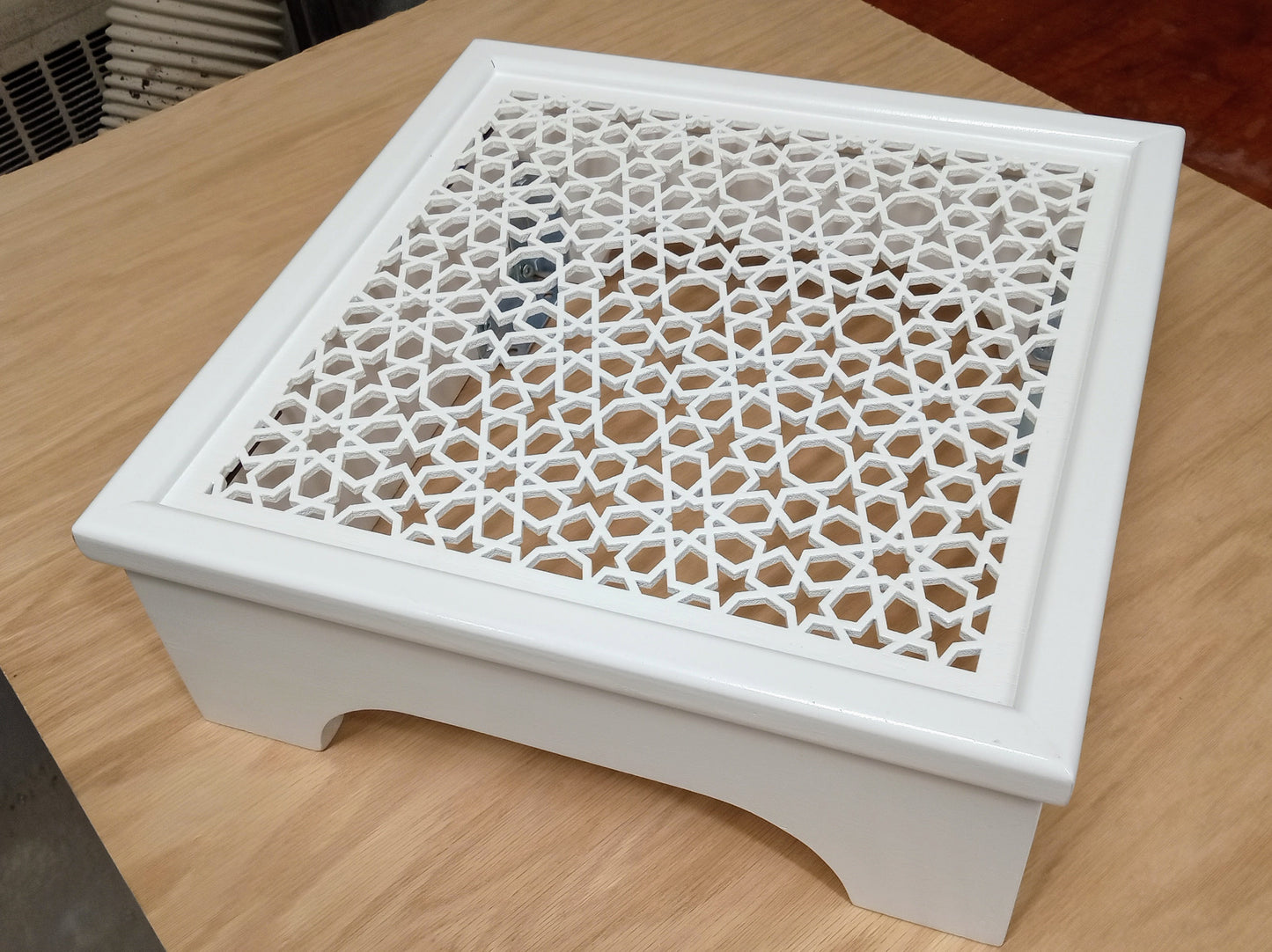 Custom Wooden Wifi Cover | Wood Wall Art
