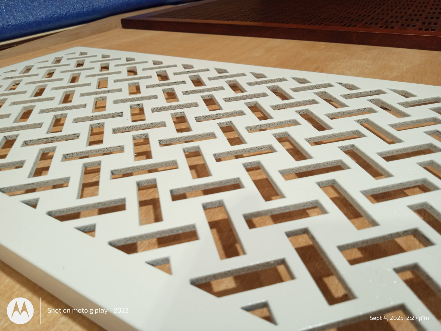 Custom Decorative Vent Cover Panel – Framed & Magnetic | Wood Wall Art | Made to Measure