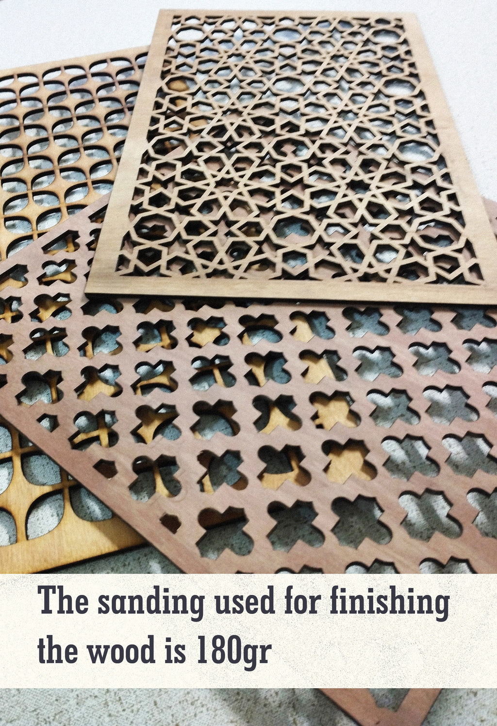 Air intake Custom Decorative Vent - Decorative Panels - Laser-Cut Decorative Air Grille, Decorative Cover, Raw Wood.