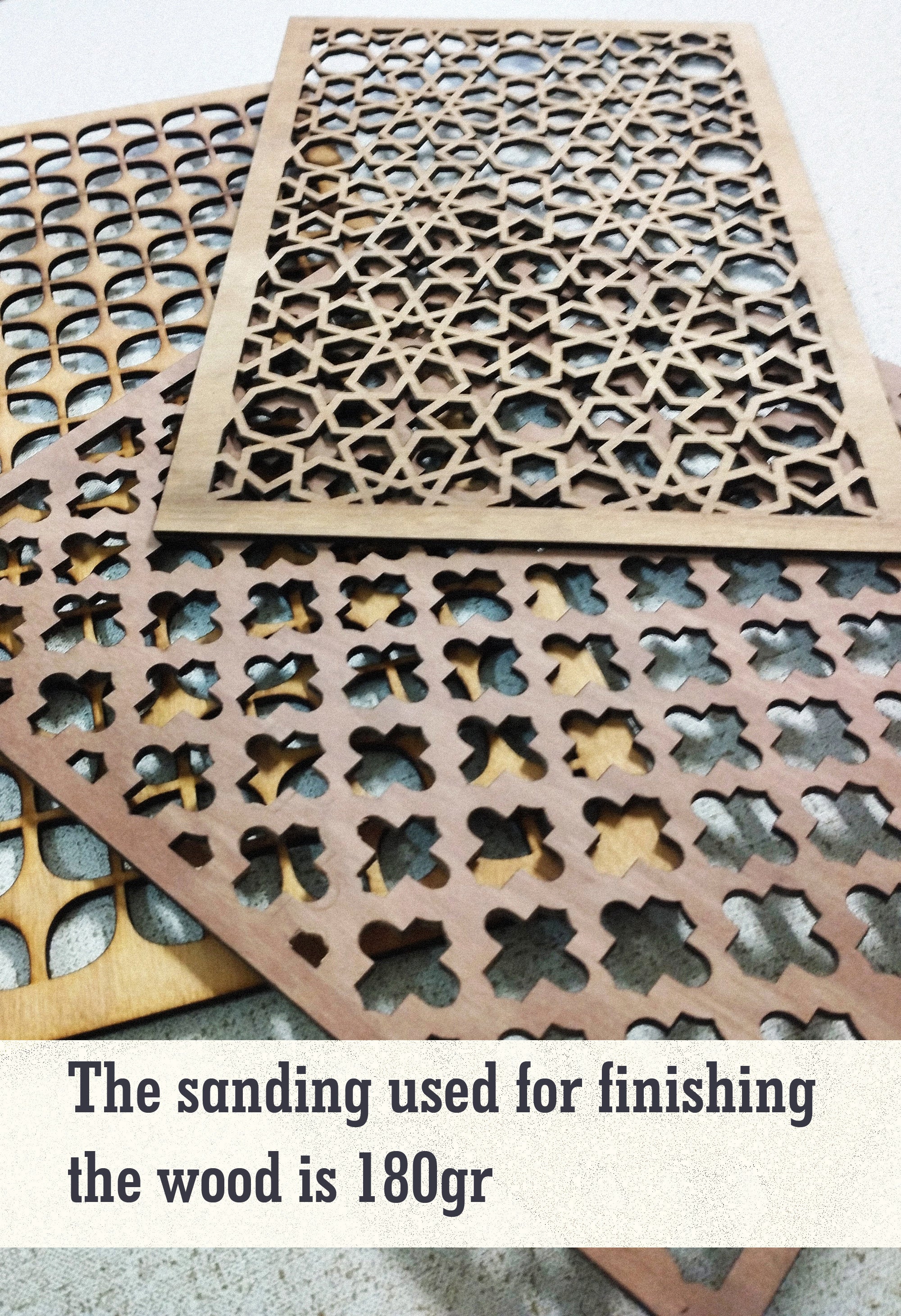 Air intake Custom Decorative Vent - Decorative Panels - Laser-Cut Decorative Air Grille, Decorative Cover, Raw Wood.