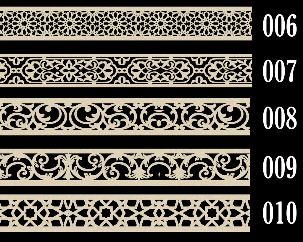 001/ Moroccan Molding / Wooden Geometric Panel / Handcrafted / Oriental arabesque / Moroccan Arabesque / Moroccan-Inspired Living Room