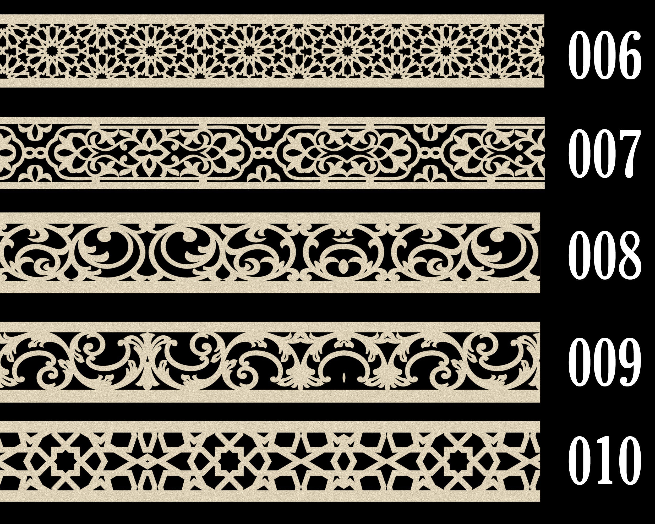 001/ Moroccan Molding / Wooden Geometric Panel / Handcrafted / Oriental arabesque / Moroccan Arabesque / Moroccan-Inspired Living Room