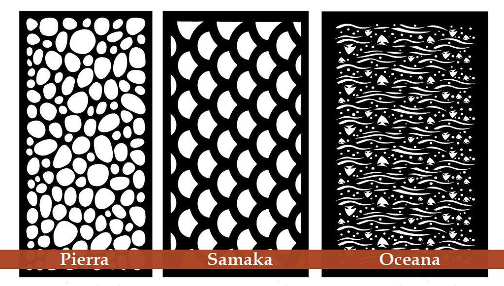 Custom Laser-Cut Decorative Panel 1/4"  Plywood | Cabinet Door, Air Grille | Handcrafted | Raw Wood | Custom Sizes Available