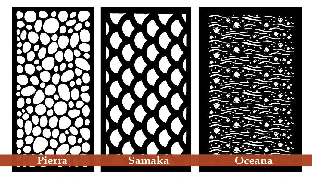 Custom Laser-Cut Decorative Panel 1/4"  Plywood | Cabinet Door, Air Grille | Handcrafted | Raw Wood | Custom Sizes Available